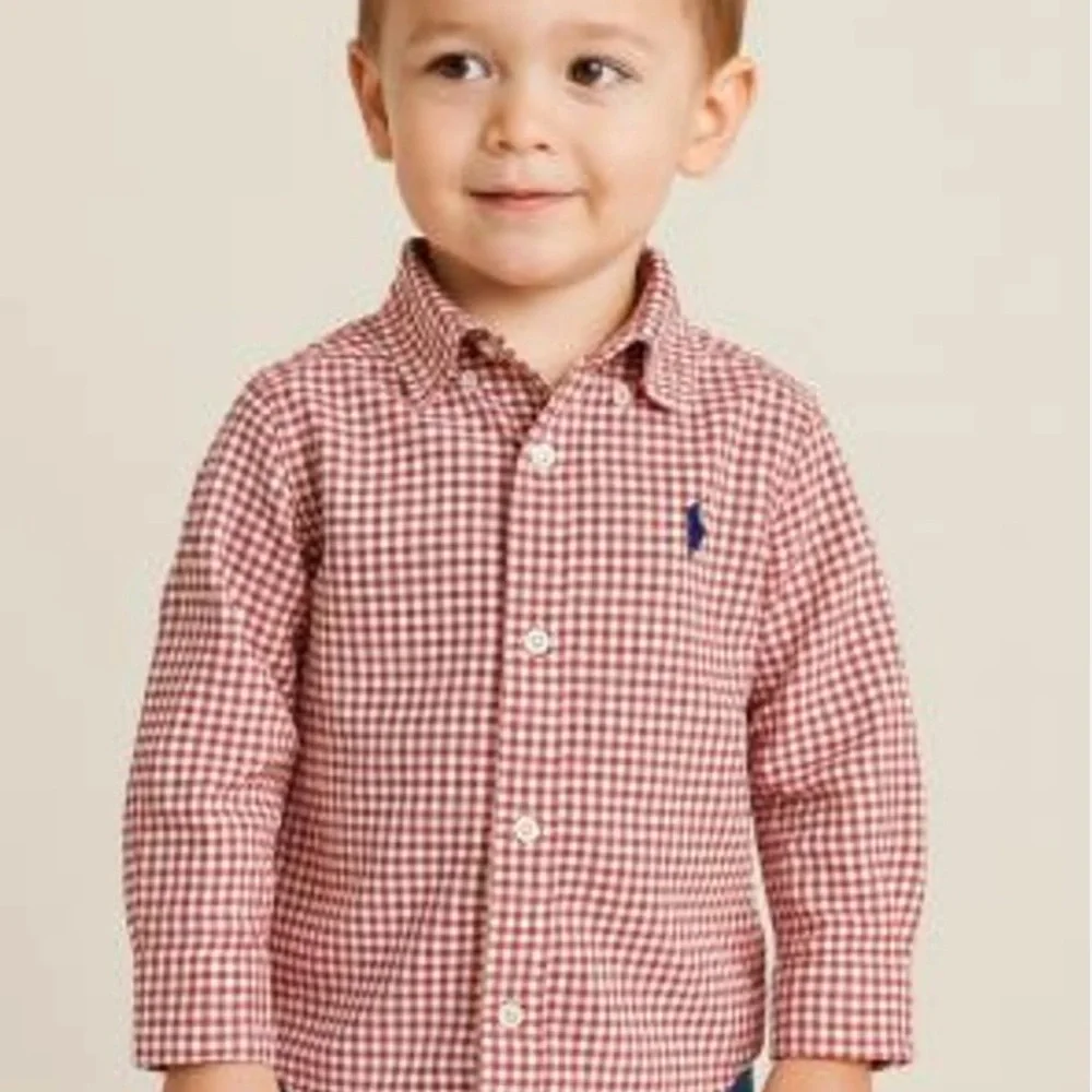 Ralph Lauren boys size‎ 10/12 long sleeve button-down shirts, bundle of two